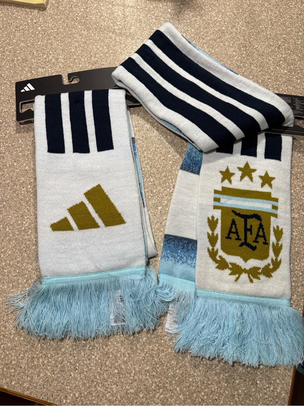 adidas Argentina AFA Crest Soccer Scarf